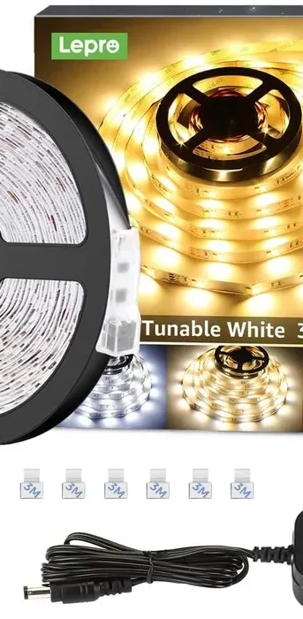 LED-Streifen mit einstellbarer Farbtemperatur